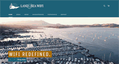 Desktop Screenshot of landandseawifi.com