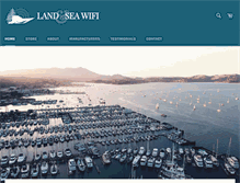 Tablet Screenshot of landandseawifi.com